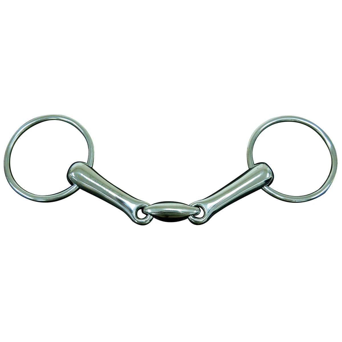 Korsteel Loose Ring Bean Mouth Snaffle 6 In
