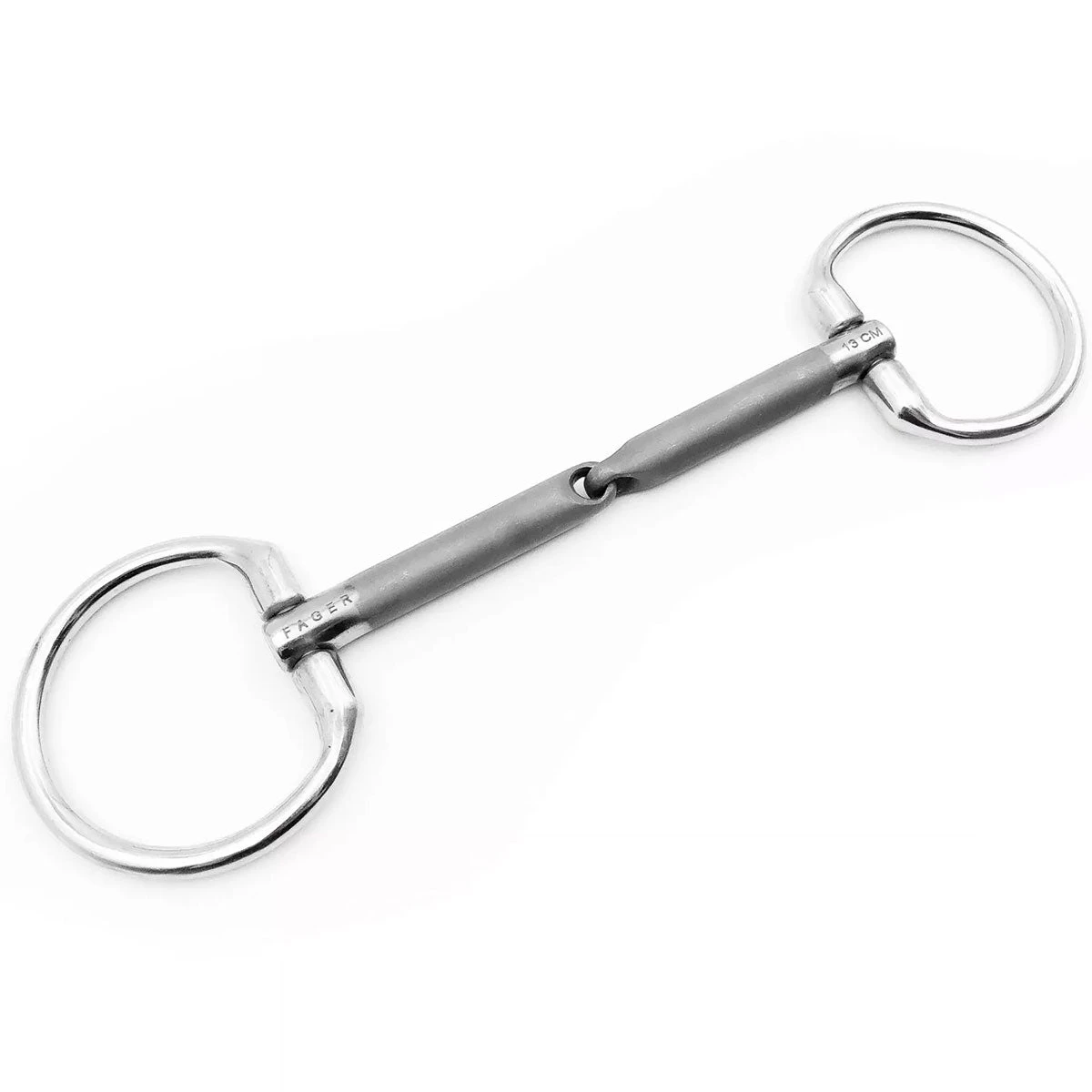 Fager Kasper Sweet Iron Bradoon Fixed Ring - Test Ride Bit