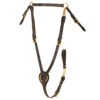 Tory Leather Hunt Breastplate Brass Hardware