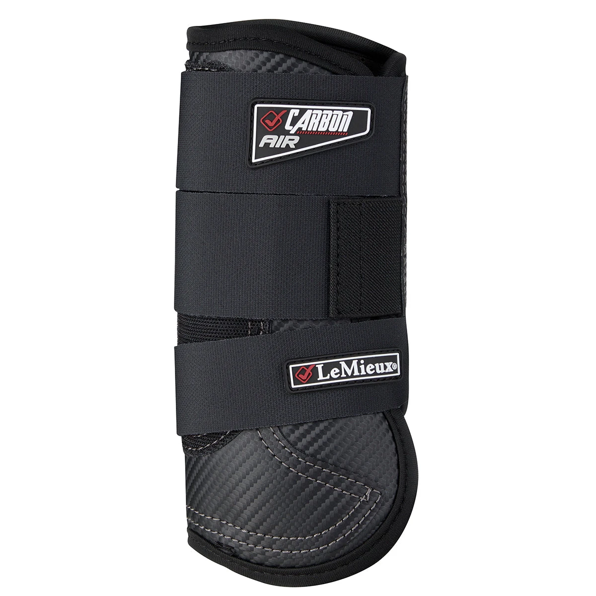 LeMieux Carbon Air XC Boots - Black Front - Image 7