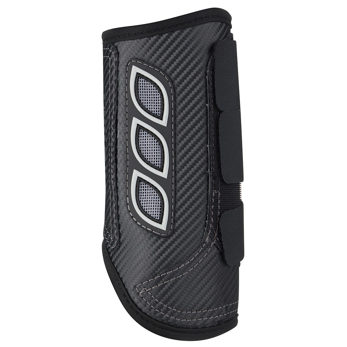 LeMieux Carbon Air XC Boots - Black Front - Image 6