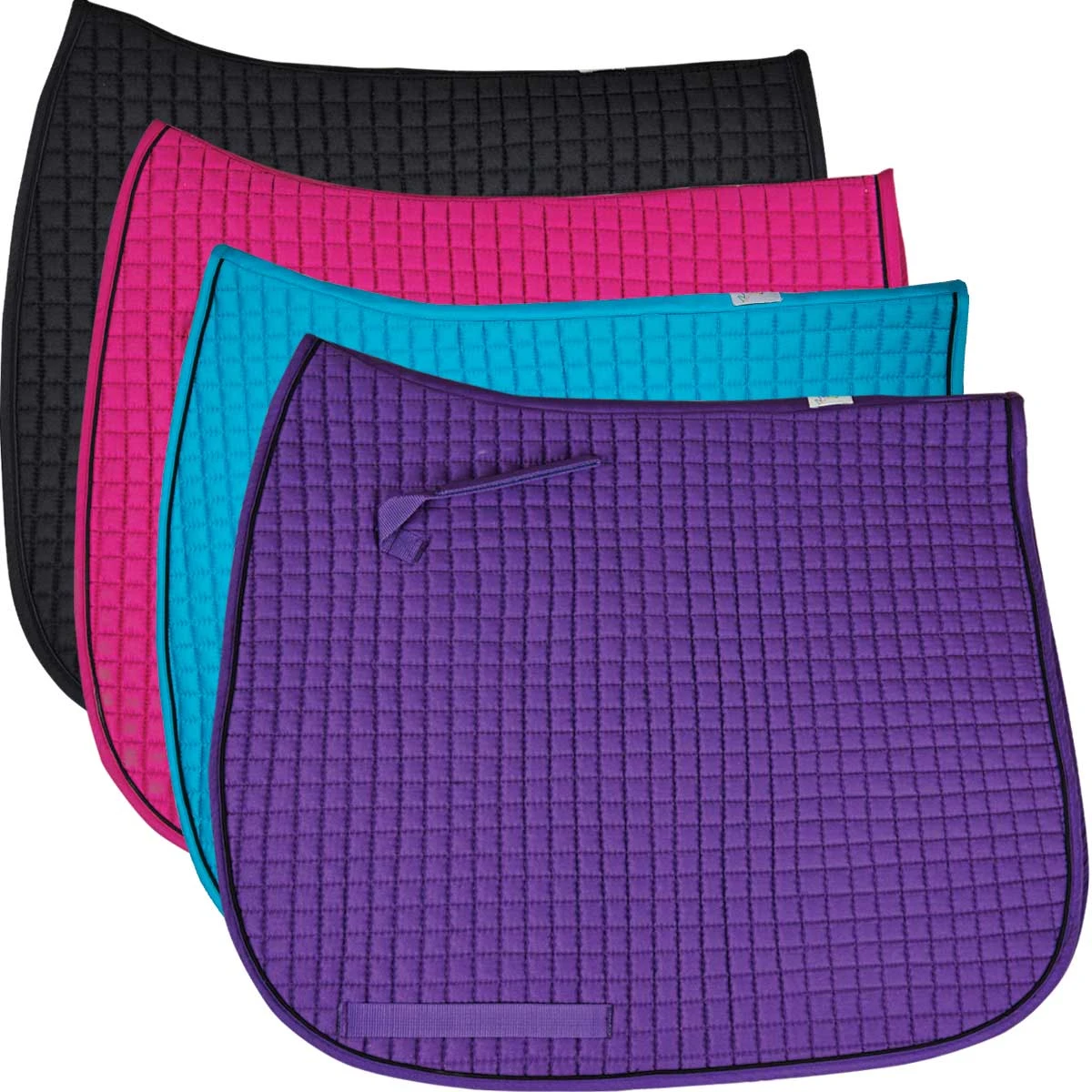 Cotton Quilted Extra Long Dressage Pad - Image 2