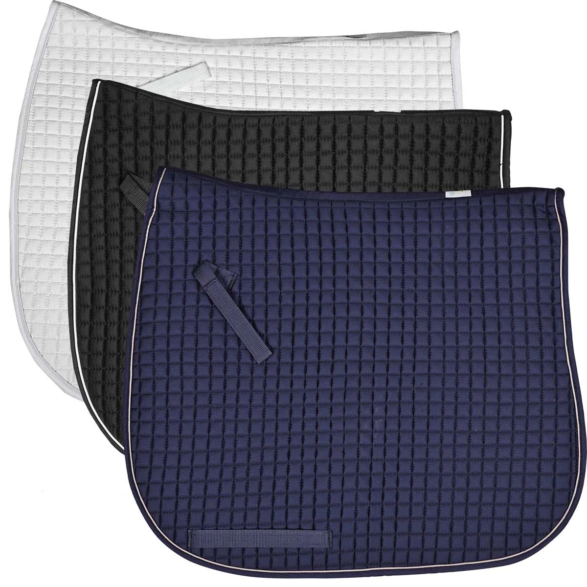 Cotton Quilted Extra Long Dressage Pad - Image 12