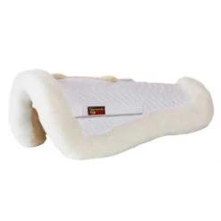 Fleeceworks Sheepskin Half Pad With Wither Relief