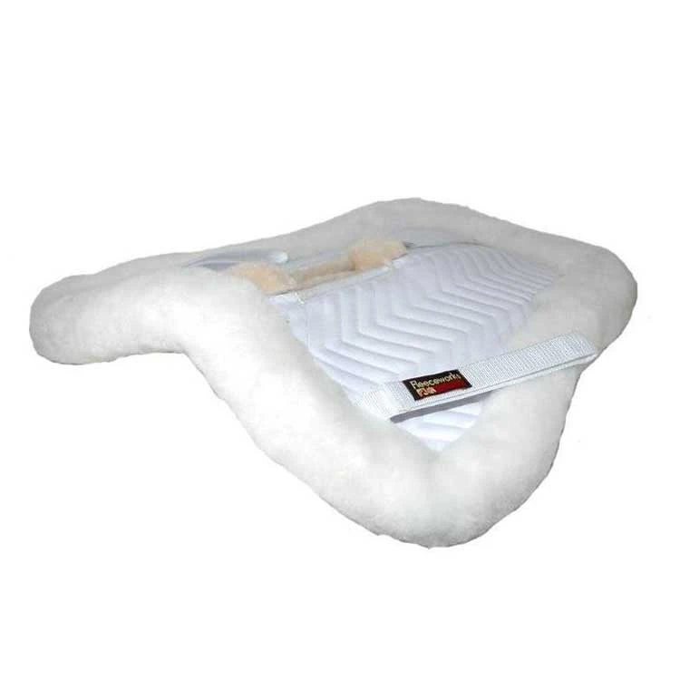 Fleeceworks Sheepskin Half Pad With Wither Relief - Image 2