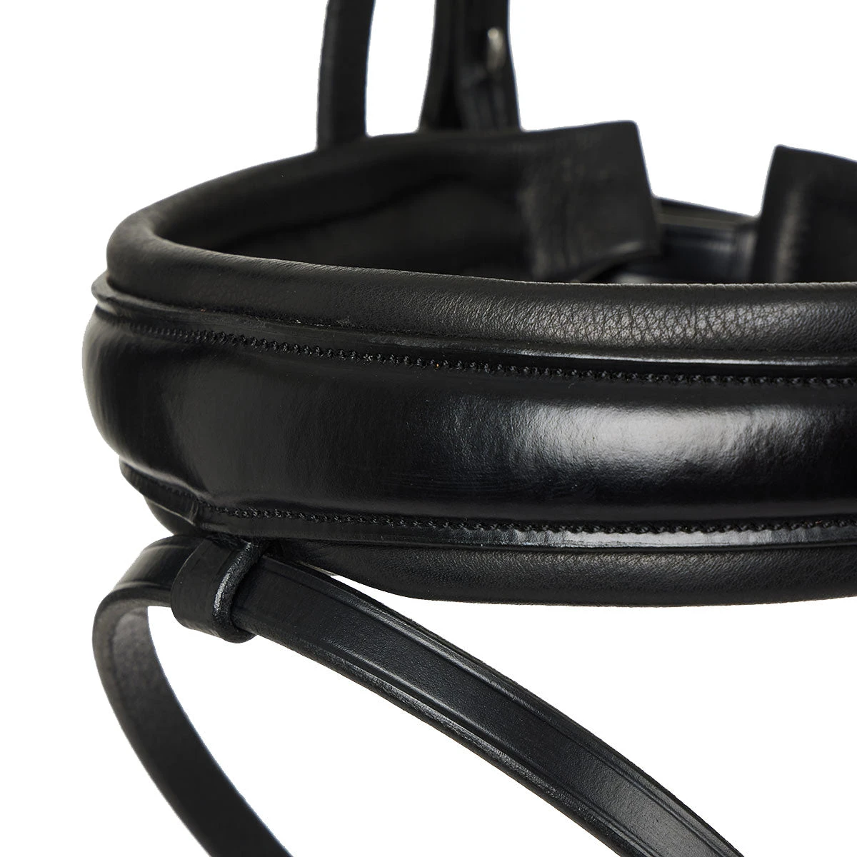 LeMieux Classic Black Dressage Bridle - Image 3